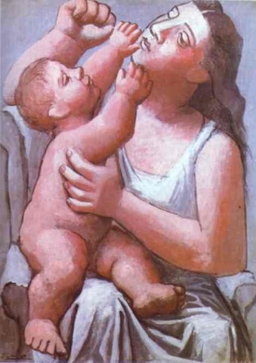 sinc_mae_20_8_15_1921-22 Pablo Picasso (Spanish artist, 1881–1973) Mother and Child.